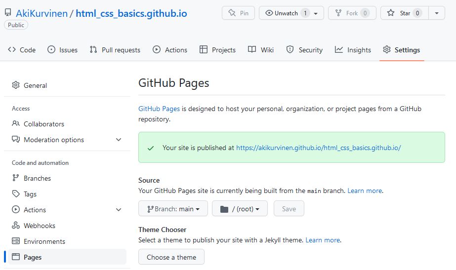 github